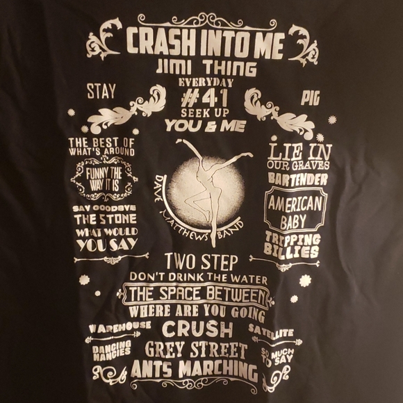 Dave Mathews Band t-shirt - Picture 2 of 3